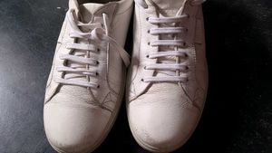 Classic White Leather Sneakers