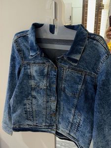 Blue Acid Wash Denim Jacket
