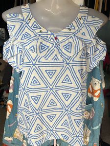 Boho Cold Shoulder Top