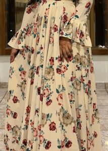 Floral Print Two-Piece Set