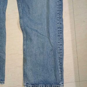 Korean straight fit jeans mid rise