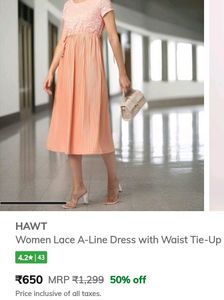 Dress, size S
