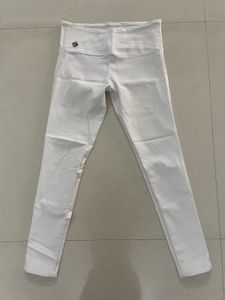Classic White High-Waisted Pants