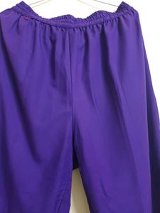 Purple Kurta with Intricate Embroidery