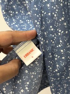 Blue Floral Dress