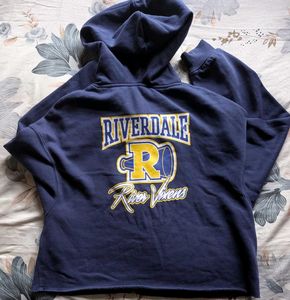 Navy Blue Zip-Up Hoodie