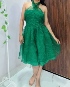 Emerald Green Party Dress