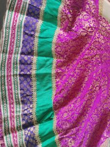 Brocade Lehenga With Dupatta