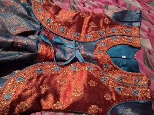 Girls' Ethnic Dress with Jacket
