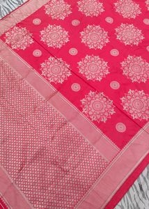 New Silver Shining Beautiful Saree
