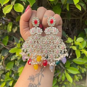 Boho Multicolor Dangle Earrings