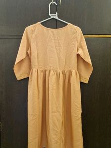 Sale! Peach Printed Kurta Set