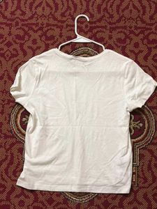 Mango Printed Pure Cotton Graphic T-Shirt