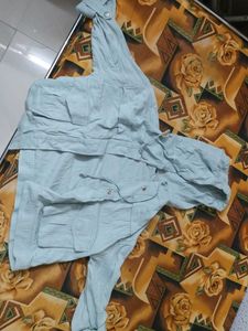 Light Blue Utility Jacket