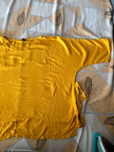 Flowy Mustard Yellow Top