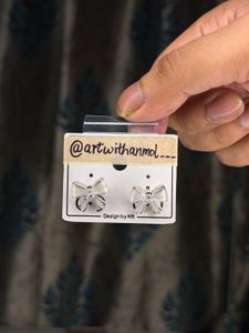 Customised Bow Earing &amp; Pendant Kinderjoy 🎀