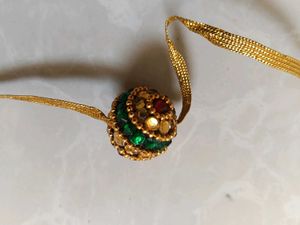 Handcrafted Kundan Mindhal(mindhod) - New without