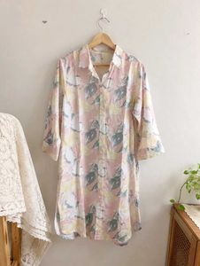Pastel Floral Tunic Shirt