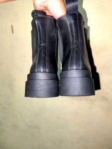 Chunky Black Chelsea Boots