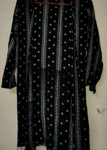 Women's Shrug With Full Sleeves Shirt Combo