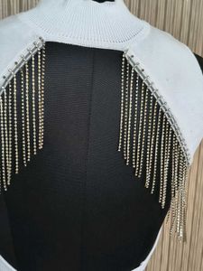 Sleeveless Mock Neck Crop Top