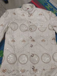 boys Embellished Sherwani Set