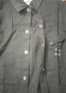 Stylish Olive Green Shirt