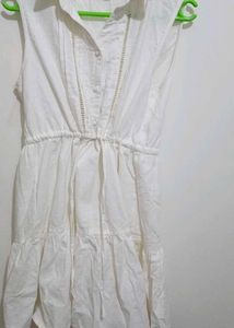 cute white mini dress
