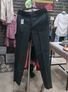 Men's Black Formal Trousers