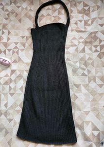 Chic Black Bodycon Mini Dress