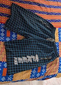 combo of  Plaid Shorts