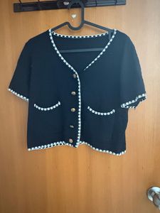 Cute Black Cardigan