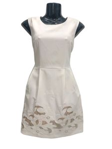 Shoulderless A-Line Rich Dress Made In Italy