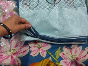 Beautiful Light Blue Saree