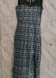 A dremy side slit exotic dress 👗