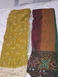 Beautiful Indian Saree without blouse