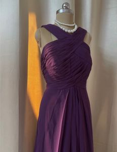Elegant Purple Gown