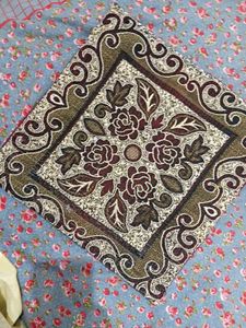 Set of 5 Vintage Floral Cushion Covers