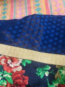 Beautiful Blue Saree