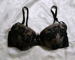 Victorias Secret Black Lace Bra