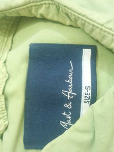 Men's Light Green Casual Shirt