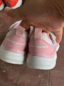 Skechers Pink Tie-Dye Sneakers