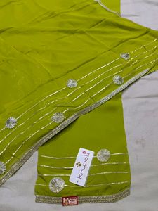 Gotta Pati Suit Organza Base