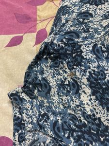 printed short kurta