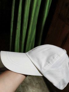 Lightweight White Baseball Cap