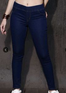 Roadster women blue regular fit stretchable Jeggin