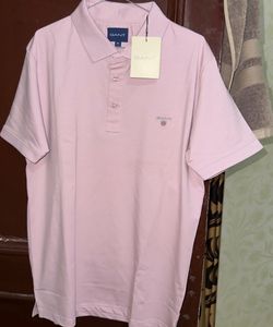 GANT Men's Pink Polo Shirt