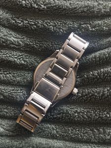 Fastrack Analog Watch - Silver Metal
