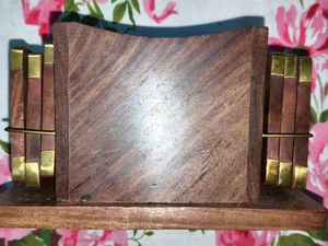 Wooden Coaster Set