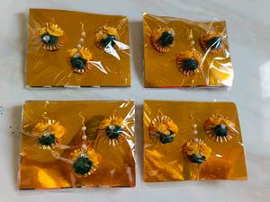 Sale💥New Four Haldi Jewellery Set (Combo of 4)